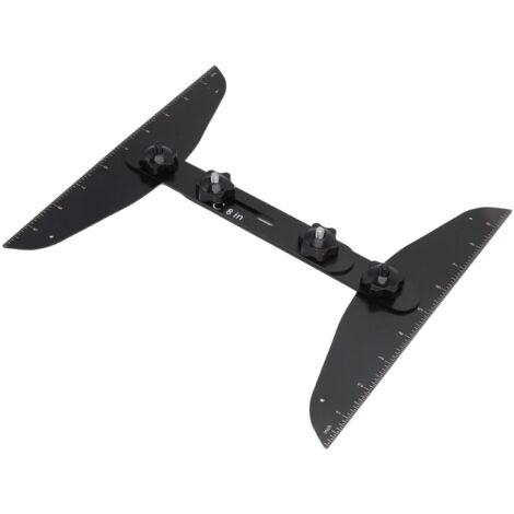 Outil de Gabarit de Marche d'escalier, Jauge de Marche d'escalier Durable et Robuste pour étagères (Robe Lingerie Chat Noir) A (1/5)