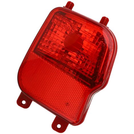 Feu Antibrouillard Arrière LED Pour Peugeot 206 Berline 1998-2009 - Lentille Rouge, Installation Facile