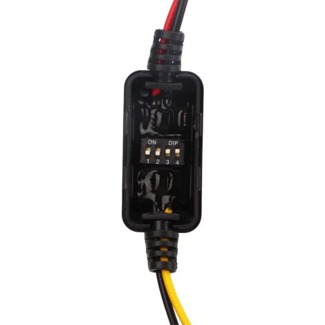 Ej.Life Module Flash Stroboscopique, Module de Clignotant de Contrôleur de Flash Stroboscopique, Contrôleur de Stroboscope de Clignotant de Feu de Freinage LED DC9-26V 4PCS 16 Modes