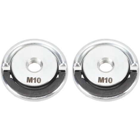 Meuleuse à Dégagement Rapide, écrou M10, 45mm de Diamètre, 9.5mm, Plaque de Pression de Serrage en Acier allié, Meule 2 Pièces (1/5)