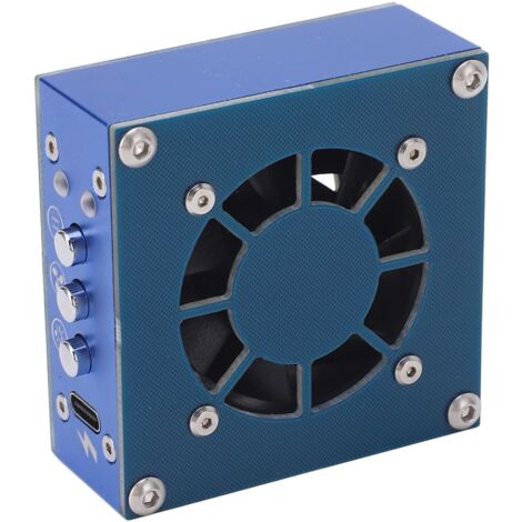 Ej.Life Ventilateur d'extraction de Fumée, Ventilateur de Durcissement de Refroidissement de Batterie 3W 10000r/min, Vitesse 300mAh, pour l'entretien du Bricolage (1/5)