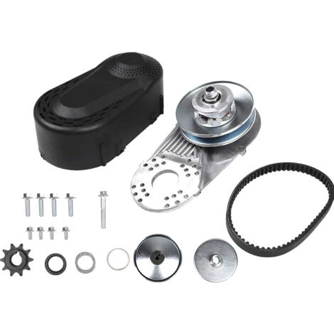 Rosvola Convertisseur de couple d'embrayage Go Kart pour Predator 212CC 10 dents 420 chaîne TAV30 TAV20