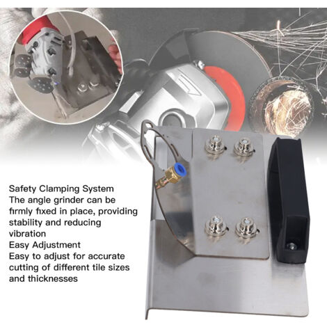 Support Pour Meuleuse D'angle - Guide De Chanfrein 45° Pour Carrelage, Bords De Précision
