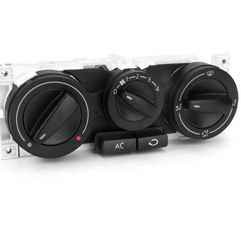 Ej.Life Commutateur de panneau de commande d'air et de chauffage AC OEM  1J0820045F pour Volkswagen Golf Jetta
