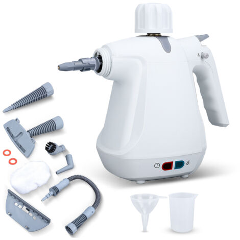 Ej.Life Nettoyeur Vapeur à Main Portatif, 3bar 1000W Multi-Usage sous Pression pour le nettoyage , tissus d'ameublement, pour salle de bain, cuisine (1/5)
