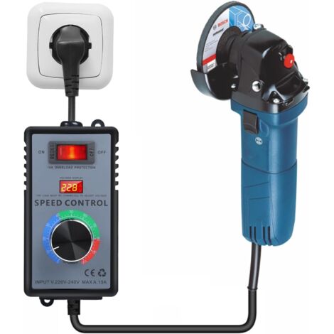 Variateur De Vitesse Moteur AC 220V 4000W - Régulateur Tension Gradateur - Pour Outils, Ventilateurs