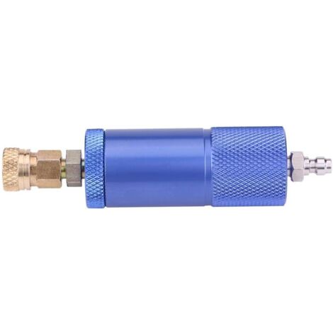 Ej.Life Séparateur d'eau d'huile, filtre de compresseur d'air en alliage d'aluminium, régulateur de séparateur d'huile-eau de piège à eau d'humidité avec filetage mâle femelle