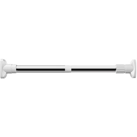 Ej.Life Tringle à Rideau Télescopique 5080cm Set Barre Rideau Extensible sans Perçage Tringles à Rideaux à Tension de Ressort pour Cuisine, Salle de Bain, Armoire, Fenêtre
