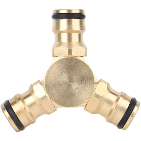 Adaptateur de tuyau, connecteur de matériau en laiton, connecteur pour la maison de jardinage Garden Supplies (1/5)