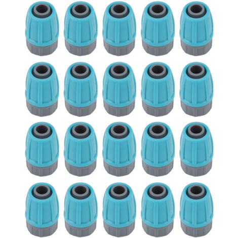 15pcs Connecteurs écrous verrouillés à tube d'irrigation 16 mm (1/5)