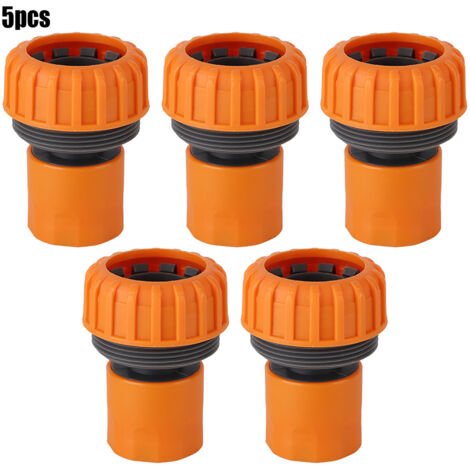 Coupleur de tuyaux de vidange, connecteur 5pcs durable pour le tuyau de buse de mamelon (1/5)