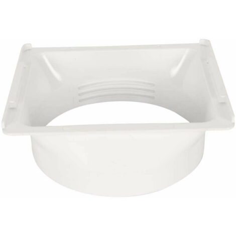 Ej.Life – Tuyau d'évacuation pour climatiseur mobile 150mm – Flexible en PVC – Compatible avec tous les modèles portables – Connecteur pour fenêtre