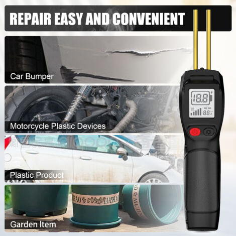 Soudage Plastique Poste A Souder,Agrafeuse à Chaud 50W Pour Plastique, Kit De Réparation Tire Clou Carrosserie 220v