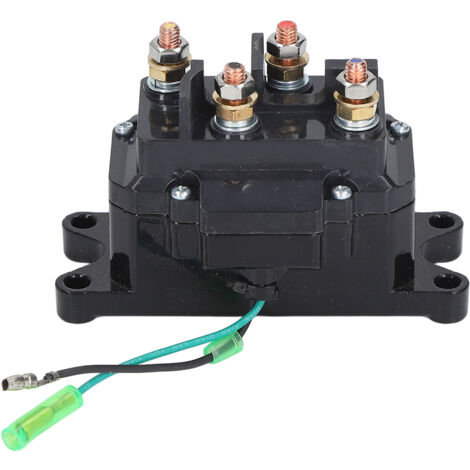 Ej.Life Relais de démarrage de treuil IP67, bobines en laiton, robuste, stable et pratique, remplacement électrique pour VTT 250 A (1/5)