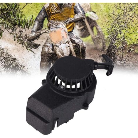 Démarreur à Traction Pour Moteur 2 Temps 49 Cm³ - Mini Moto, VTT, Pocket Bike, Alliage Aluminium