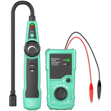 Detecteur Cable Electrique NF - 826 Détecteur De Câble Souterrain Locator Wire Tracker Detector Detecteur De Fil De Tuyauterie Murale Et Souterraine Disjoncteurs De Court Circuit 87925057 Detecteur De Cable Electrique