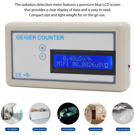 Tube Compteur Geiger Gm Détecteur Radiation Nucléaire