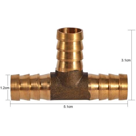 Lot De 2 Connecteurs De Tuyau De Chauffage En Acier Inoxydable - Raccords 3/4" & 5/8" Pour Pompe à Eau Voiture