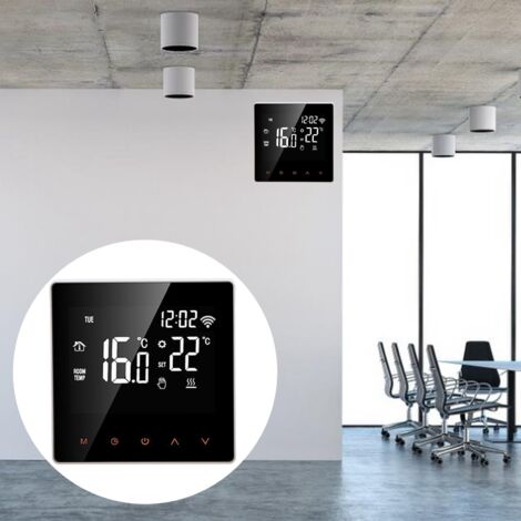 Produktbild von ME81H Smart WiFi Thermostat Für Fußbodenheizung & Wandkessel – AC230V, Tuya-kompatibel, LCD-Touchscreen, Sprachsteuerung (für Alexa & Tmall)