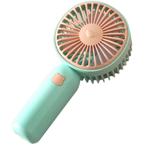 Hand-held Baise, Mini -fan Portable pour les Activités de Plein Air (GREEN) (1/5)