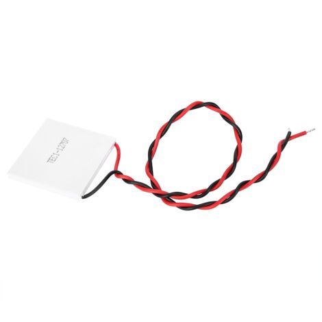 DollaTek 2Pcs TEC1-12705 40x40mm Plaque Peltier Réfrigération Thermoélectrique
