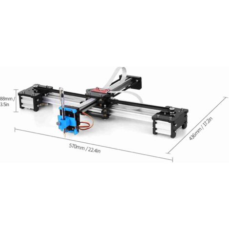 Plotter Pen Drawing Robot Desktop Assemblé Machine de Dessin pour écrire de L'argent (Prise UE)