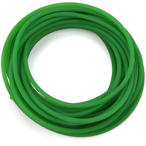 Transmission Machines Industrielles Courroie De Transmission PU Ronde Lisse Orange - 10m Longueur - Haute Performance Pour Machines Courroie 10m Haute Résistance