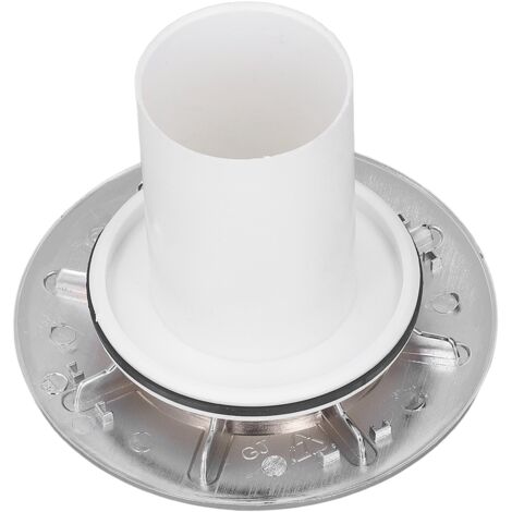 SEAFRONT Capot Bonde Douche 90 mm/115mm Dôme en Plastique Bouchon de Vidange de Douche, Couvercle de Siphon de Douche de Remplacement, Couvercle de Vidange de Douche de Salle de Bain, Attrape-Cheveux