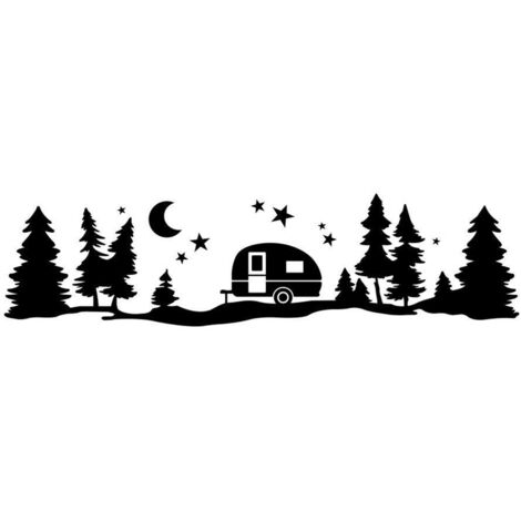 Phefop Autocollant de Porte Latérale de Voiture, Autocollant de Carrosserie Automobile pour Voiture, Camion, Camping-Car, étanche et Résistant à la Chaleur