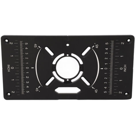 Plaque De Montage Alu Pour Table Toupie – L'indispensable Pour Vos Accessoires K1B2