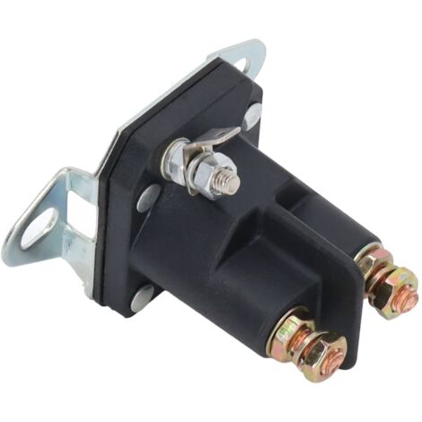 Solenoïde De Démarreur Universel 12V 3 Pôles - Compatible 109946 146154 1753539 138497, Pour Remplacement Facile, Noir - 9
