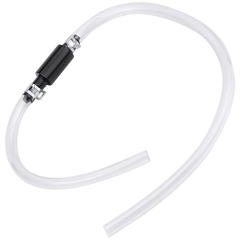 Tuyau De Purge Pour Frein Hydraulique - 50 Cm, Caoutchouc Et Aluminium, Blanc, Neuf Universel