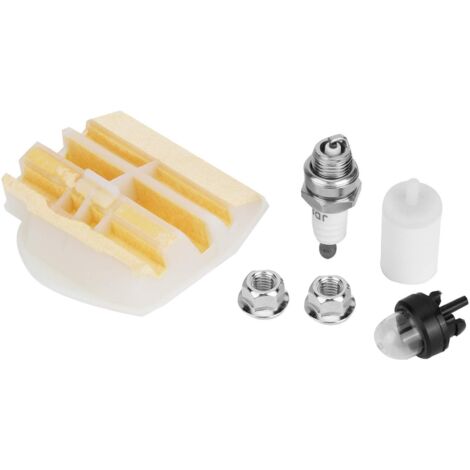 Kit De Remplacement Filtre à Air + Bougie + Joints Pour Tondeuse à Gazon - Compatible Références 795083 698369 694394 - 8