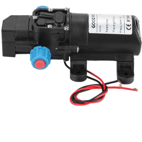 12V/60W Mini Pompe à Eau Pompe à Diaphragme Micro 5L/Min Pour Bateau Camping Caravane