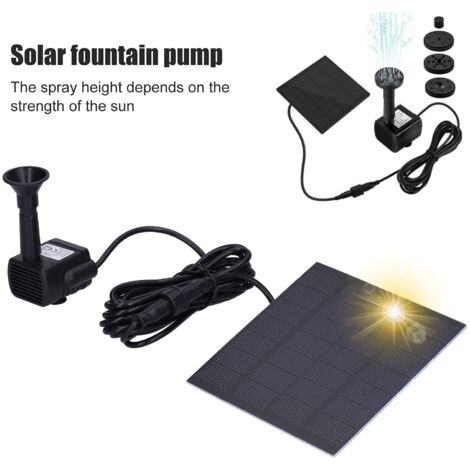 Kit De Buses Pour Fontaine Uotyle - Accessoires Pompe Fontaine Solaire Bassin Jardin (Grand)