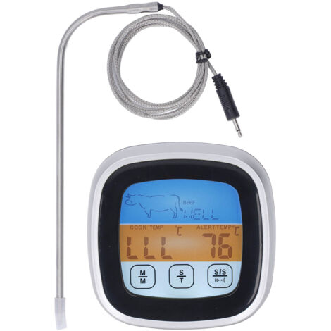 Thermomètre Numérique à Viande Pour Cuisine, Barbecue, Nourriture, Eau, Lait, Huile