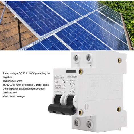 Disjoncteur Miniature MCB Aexit DZ47-60 60A - Capacité De Coupure 4000A - Protection Sûre Et Rapide