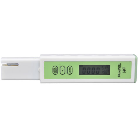 Testeur PH Mètre Stylo Haute Précision 0,01 - Pour Piscine, Aquarium, Culture Hydroponique, Brassage Maison Et Usage Domestique
