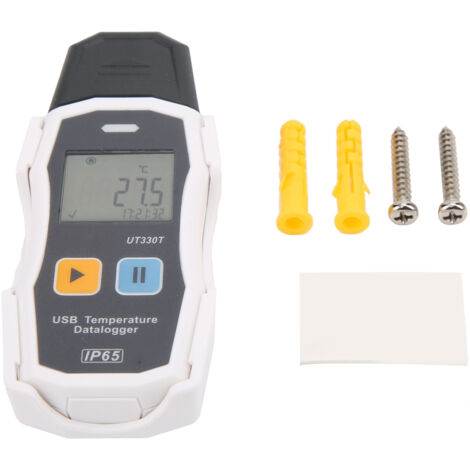 UT330T Enregistreur de température et d'humidité Thermomètre industriel USB Compteur de température intérieure