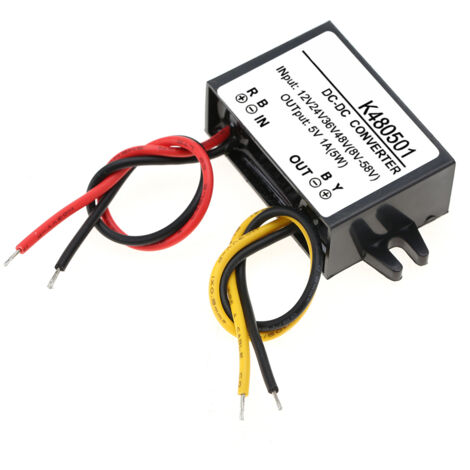 DC-DC 12V/24V/36V/48V à 5V 1A Buck Converter Module d'alimentation abaisseur