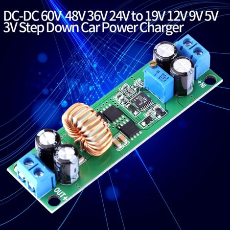 Convertisseur DC-DC Buck Step Down Module d'alimentation réglable 6,5V ...