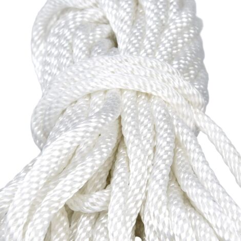 Zerodis Corde De Démarreur Nylon 10 M – 4,0 Mm Cordon Traction Recul Tondeuse Tronçonneuse Débroussailleuse