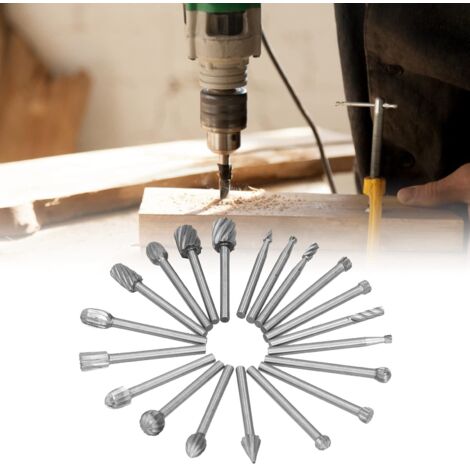Lime Rotative En Acier Rapide (HSS) Pour Dremel - Outil De Sculpture Sur Bois, Métal - 1 Pièce Neuve