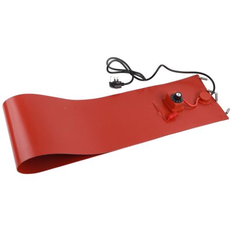 Chauffe-Tambour Électrique En Silicone 30L 1000W - Ceinture Chauffante Pour Fûts D'Huile Avec Bouton De Contrôle