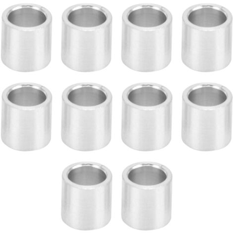 10 pièces/ensemble en alliage d'aluminium entretoise joint rond intervalle Structure Support raccords diamètre extérieur 8mm