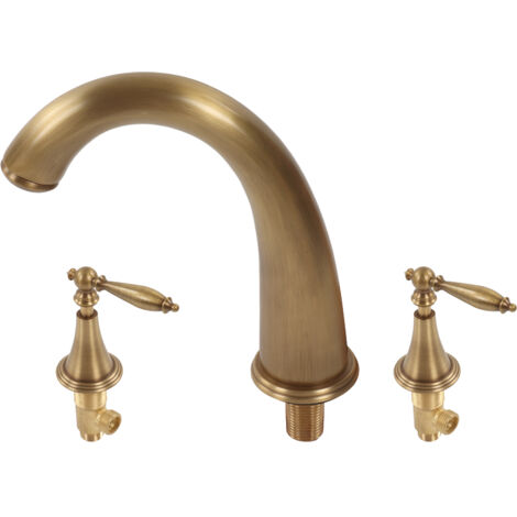 Robinet Robinet De Bassin En Cuivre Complet Armoire De Salle De Bain À