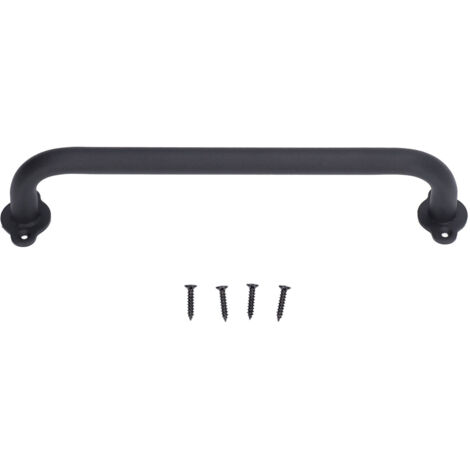 Poignée de Porte de Grange, poignée de Porte en Bois en Acier au Carbone pour Porte en Bois pour Porte d'armoire pour Porte de Garage