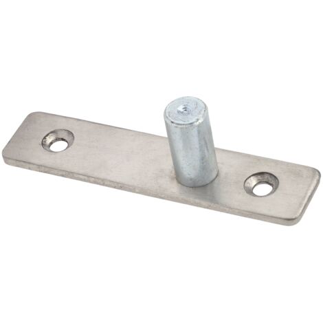 Charnières plates en inox 304, lot de 8 avec vis, 2 pouces, épaisseur 1,2 mm, pour meuble et coffret | Leroy Merlin