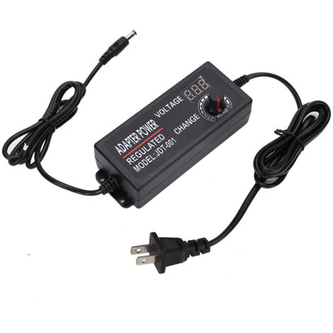 Adaptateur secteur réglable AC/DC 9-24V 3A Adaptateur secteur anti-interférence