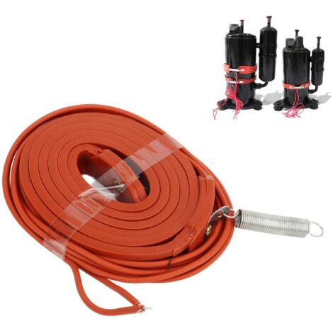 Ruban Chauffant Silicone 220V 150W - Étanche, Pour Compresseur, Moteur, Tuyauterie